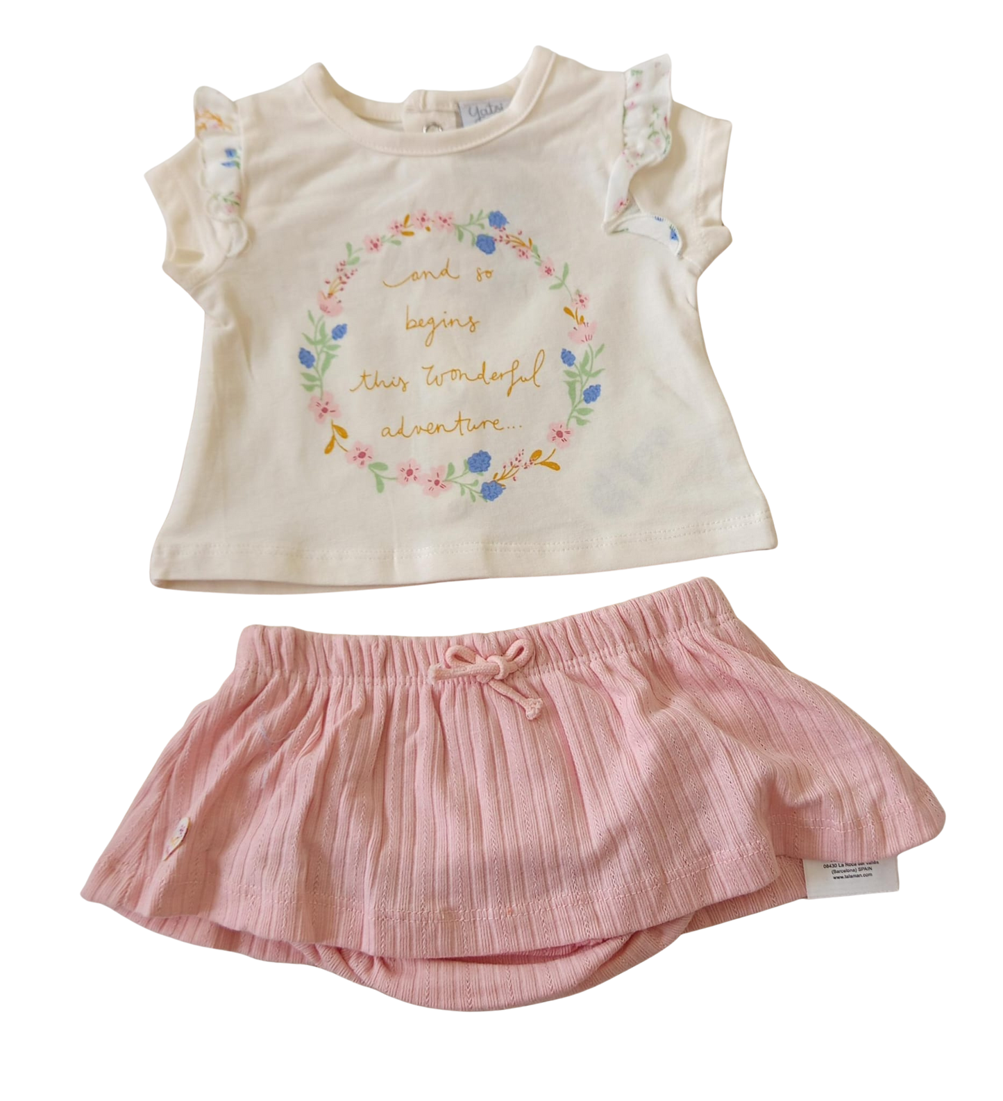 set casual t-shirt e gonna yatsi