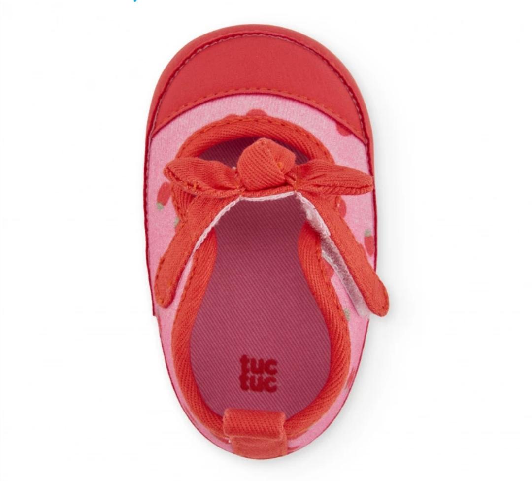 Scarpine in maglia per neonato con cinturino regolabile Tuc Tuc