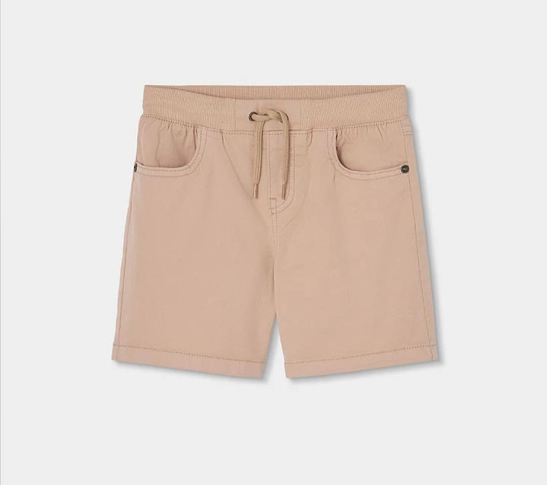 Bermuda cotone beige