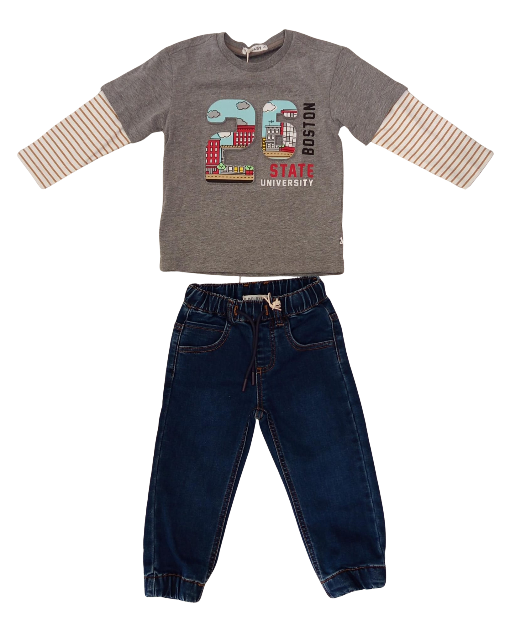 Completo maglia e pantaloni Melby