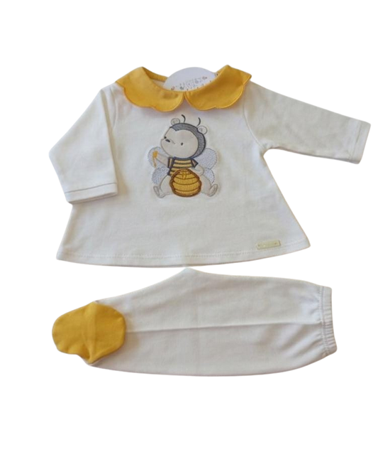 set maglia e ghettine new born Hophoplà