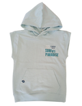 maglia smanicata con cappuccio canada house