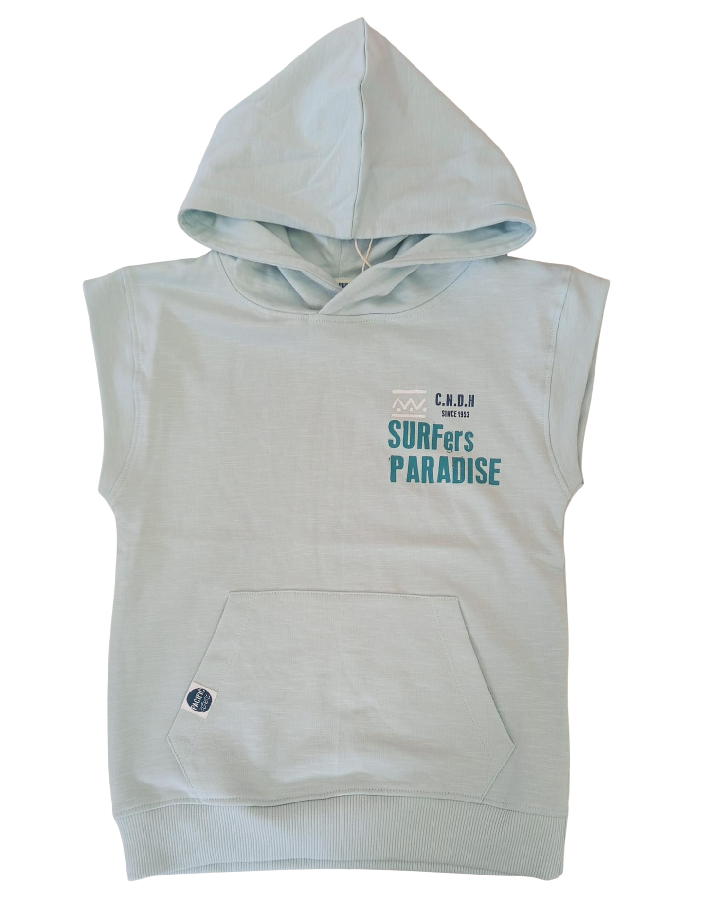 maglia smanicata con cappuccio canada house
