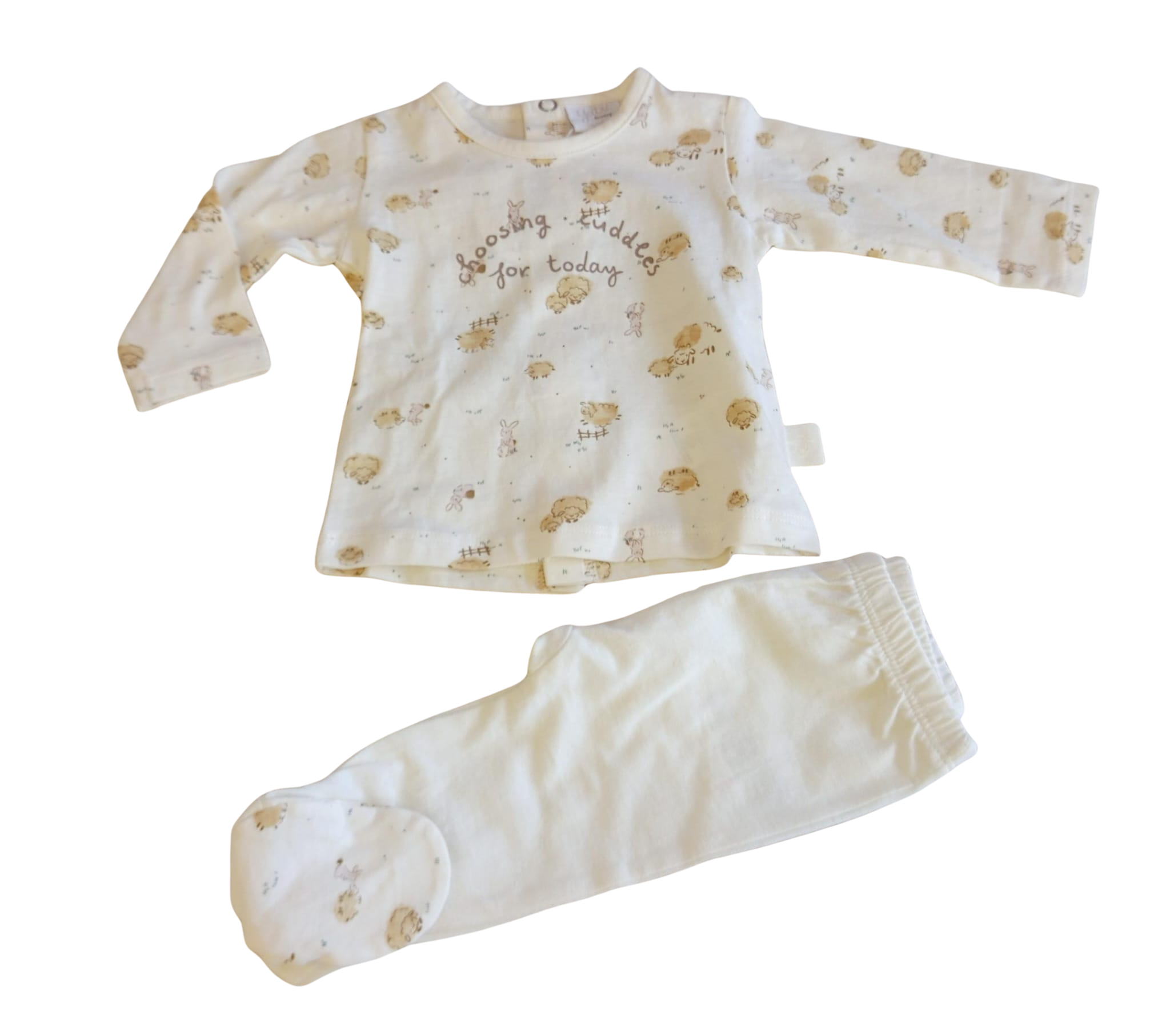 set maglia piu ghettine new born Yatsi