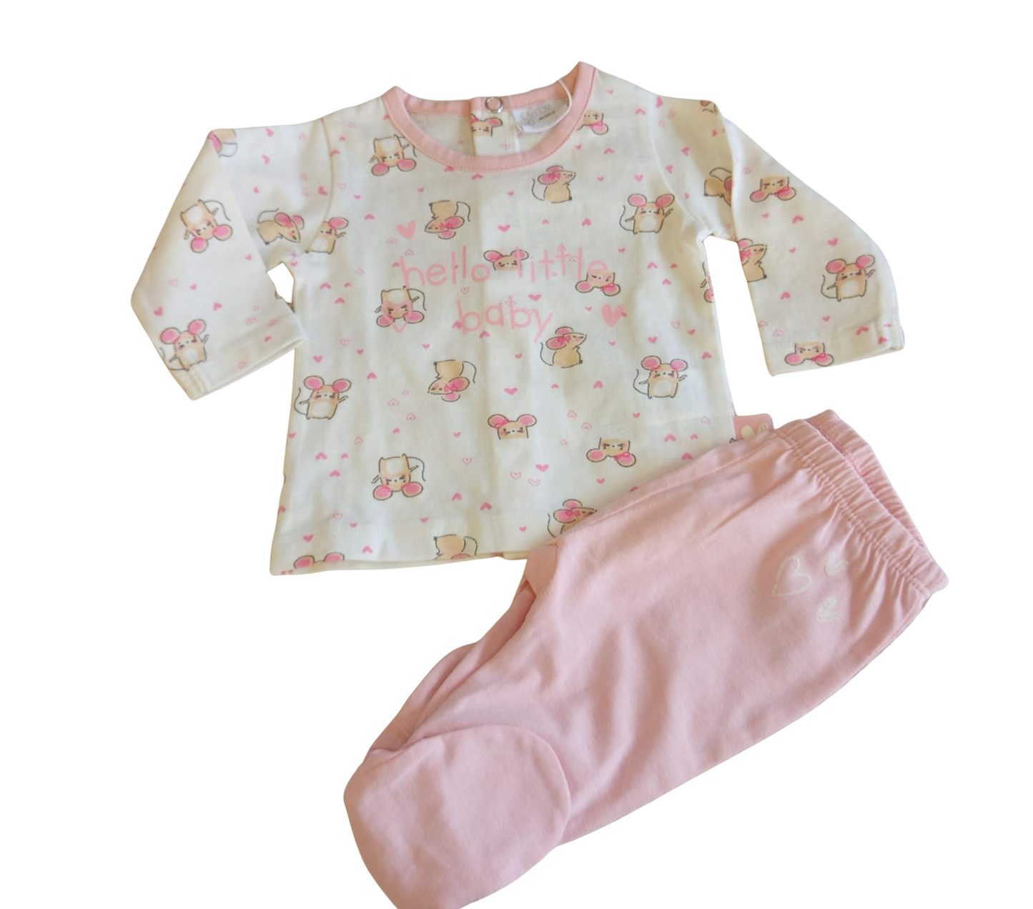 set maglia piu ghettine new born Yatsi