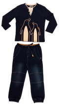 maglia piu denim Melby