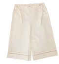 Pantaloni a zampa in lino Canada house