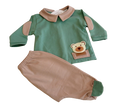 Set maglia e ghettine new born hophoplà