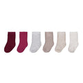 Set 6 Calzini Neonata Multicolore