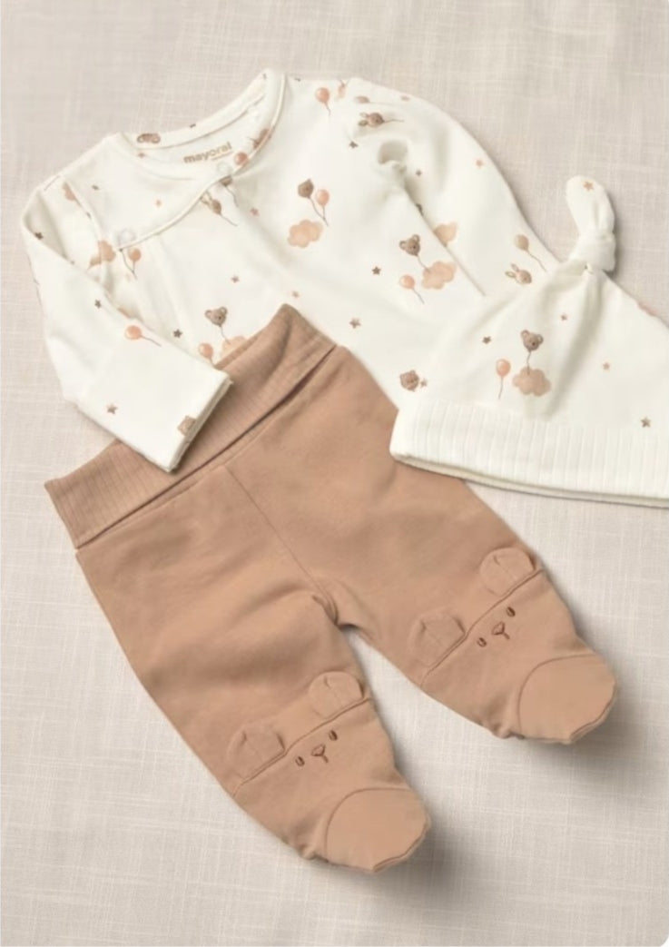Set nascita pastello premium in confezione regalo