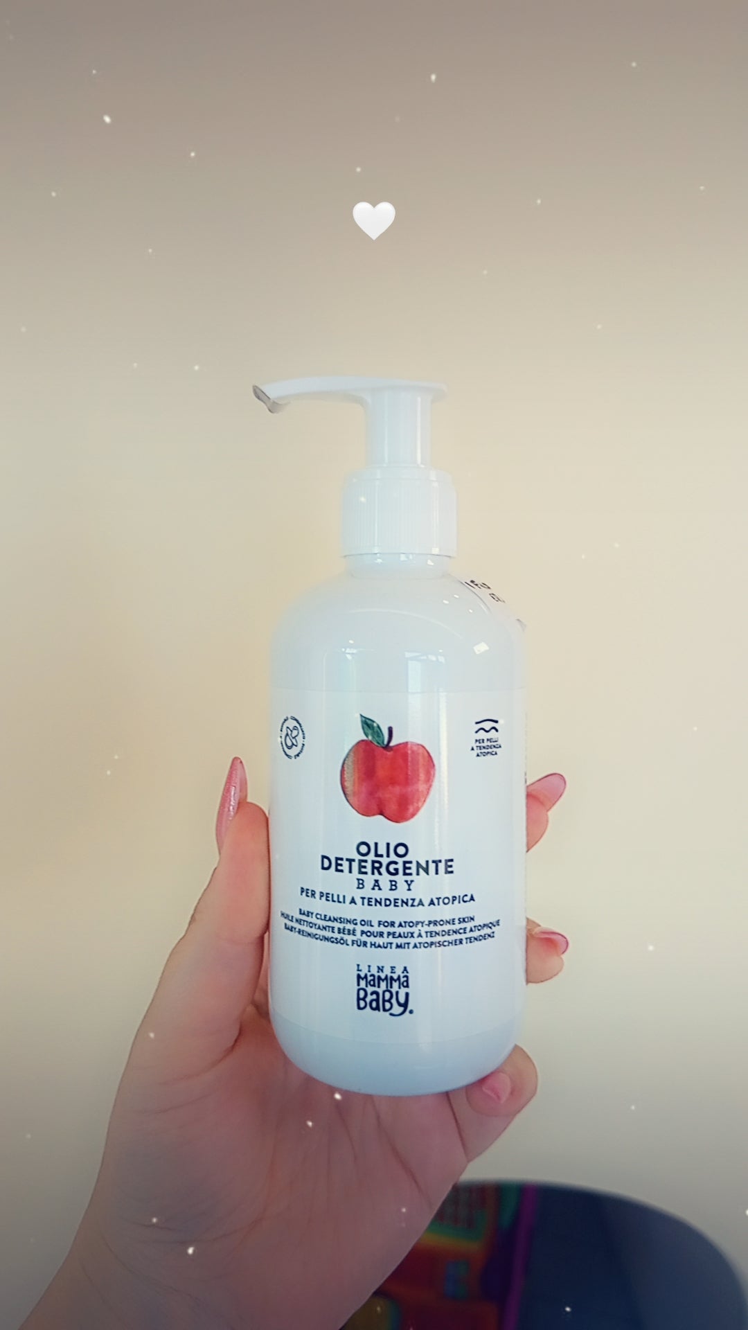 Olio detergente baby