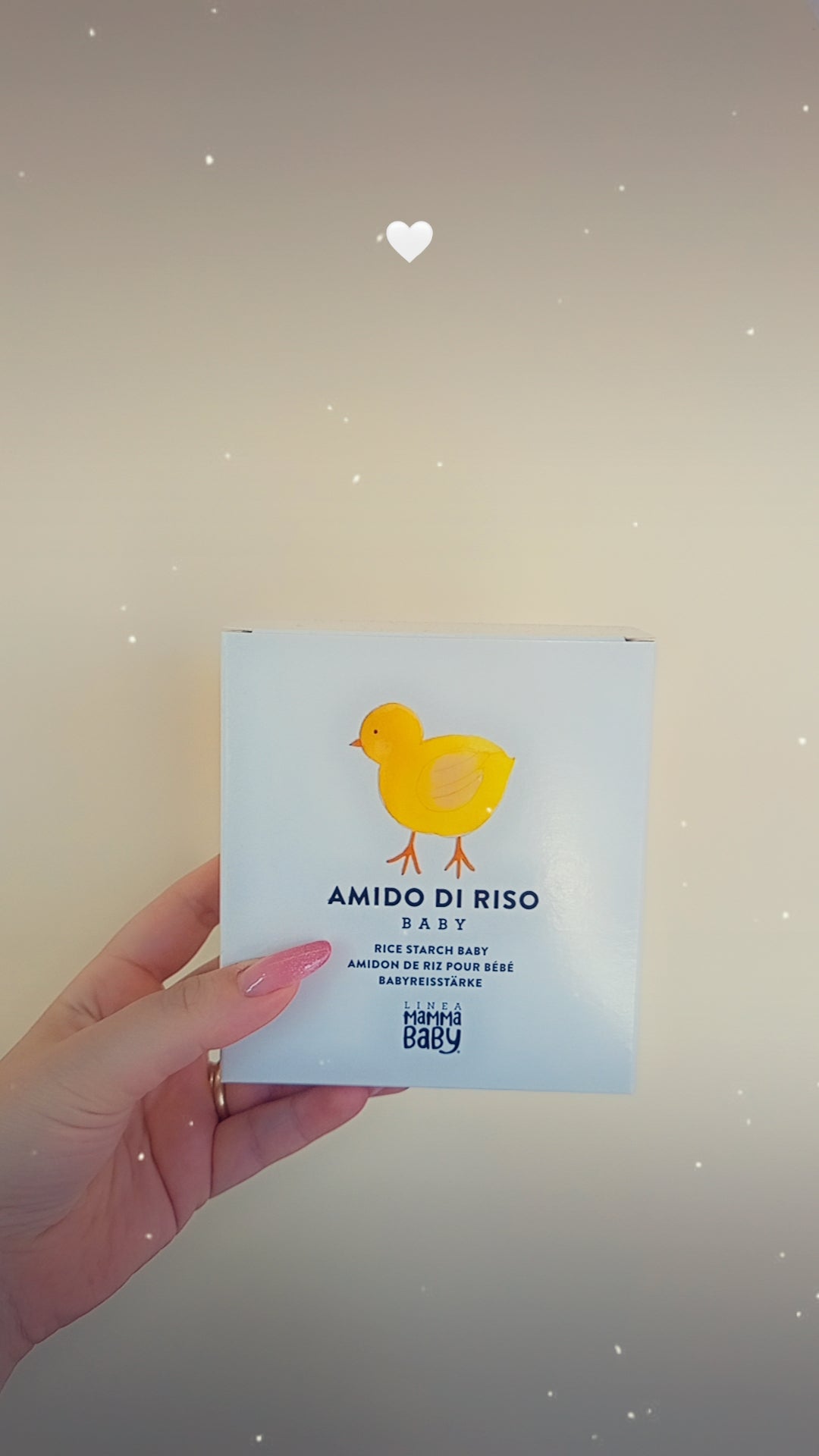 Amido di riso baby