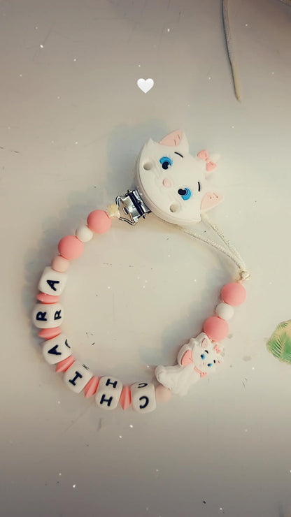 Catenella portaciuccio in silicone alimentare
