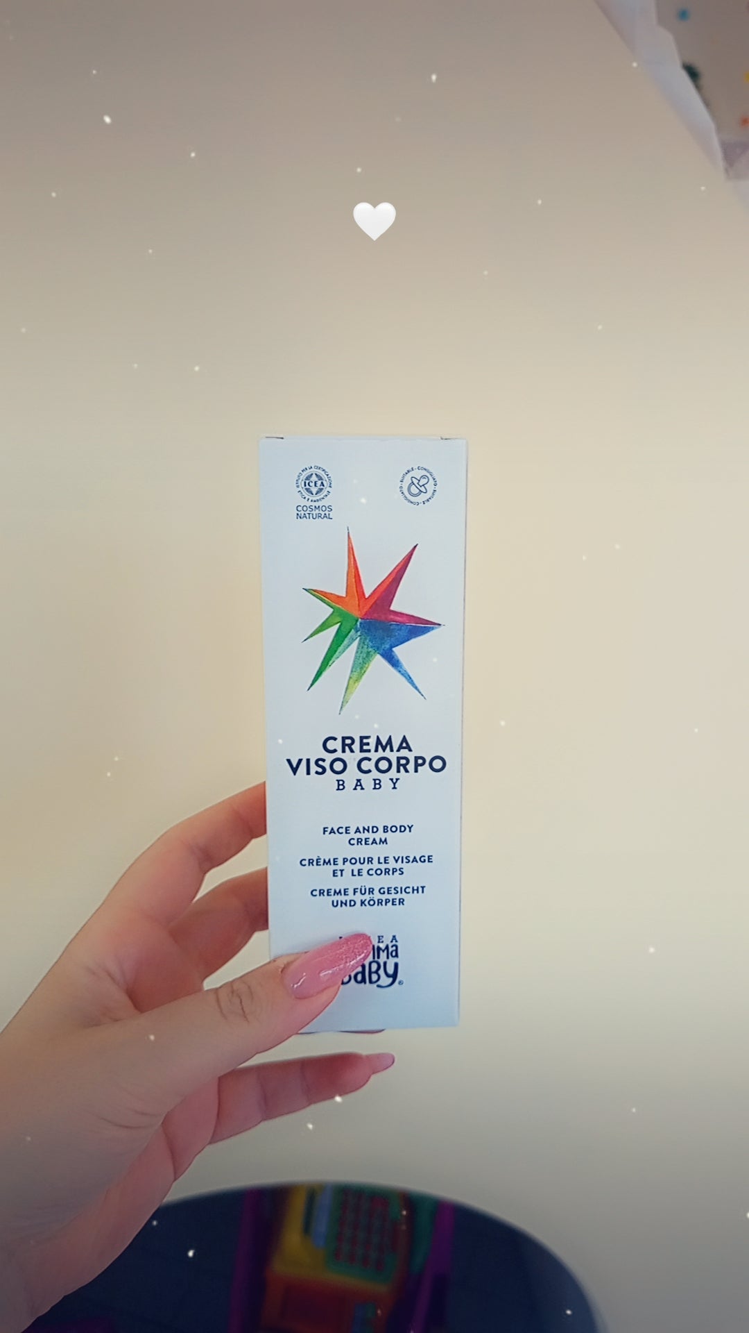 Crema corpo baby per pelli a tendenza atopica