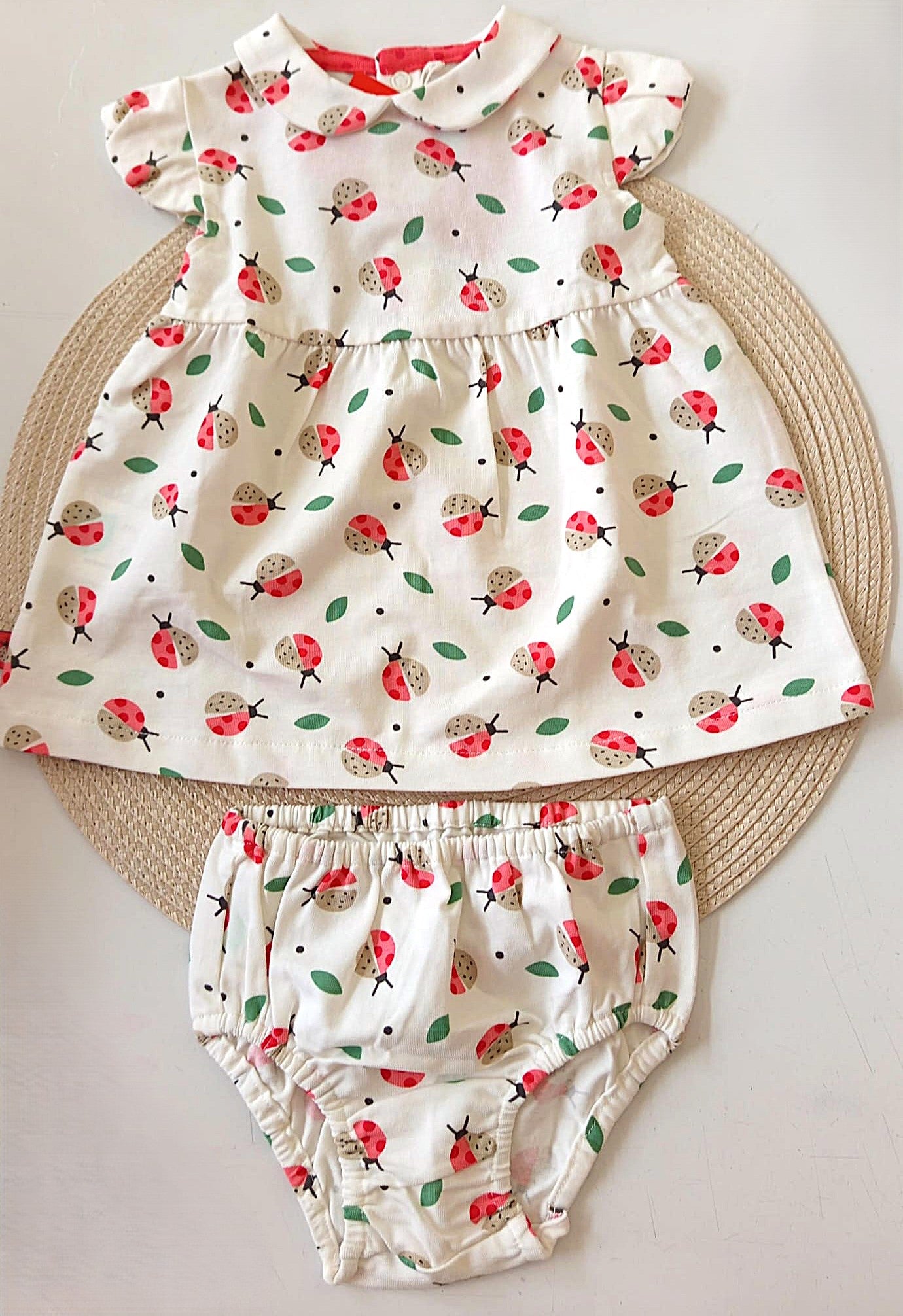 Ladybirds con culotte copri pannolino Boboli