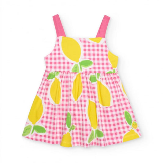 Vestito da bambina in maglia con gonna svasata Tuc Tuc