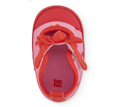 Scarpine in maglia per neonato con cinturino regolabile Tuc Tuc