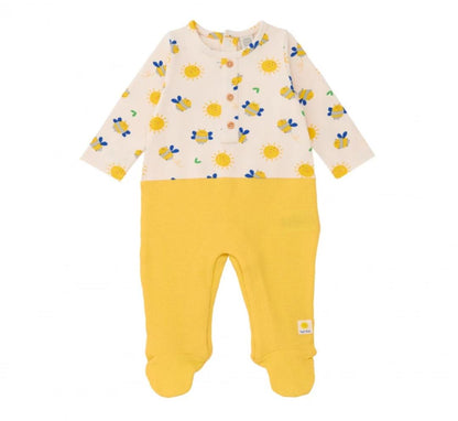 Pagliaccetto in maglia per neonato con chiusura a pressione Tuc Tuc