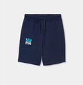 Bermuda in cotone blu marino Boboli
