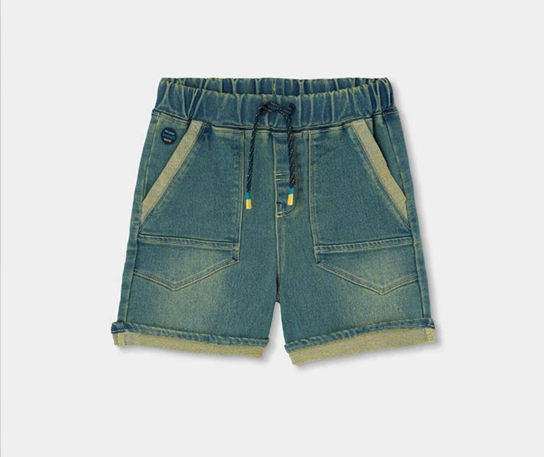 Bermuda in denim blu Boboli