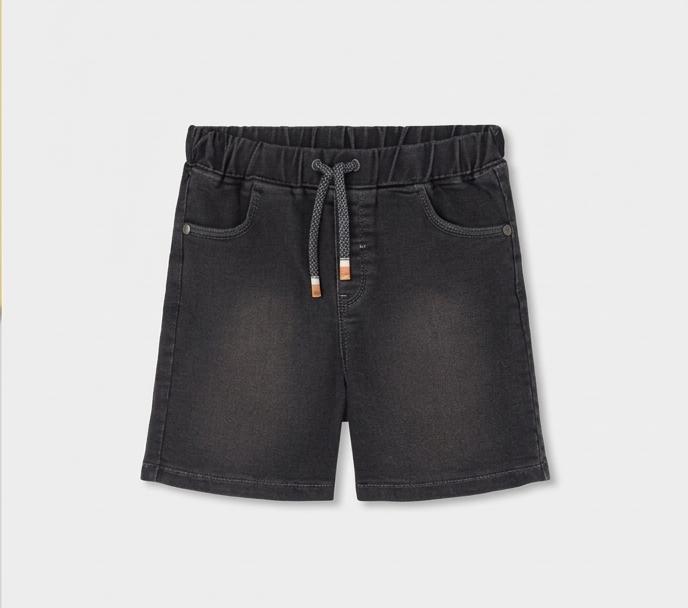 Bermuda morbido Color Nero Boboli