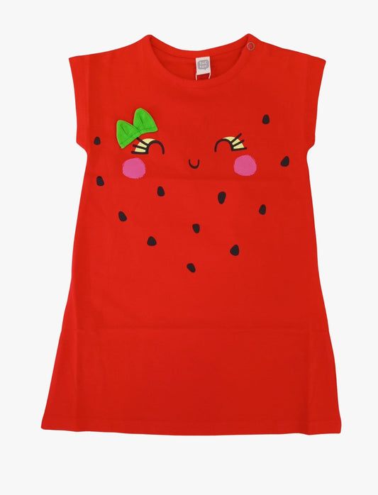 Vestito da bambina in maglia con dettagli ricamati Tuc Tuc