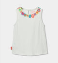 Maglia leggera con fiori Boboli