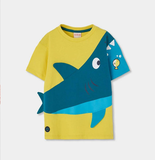 t-shirt shark summer Boboli