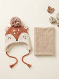 Set cappellino e scaldacollo Renna