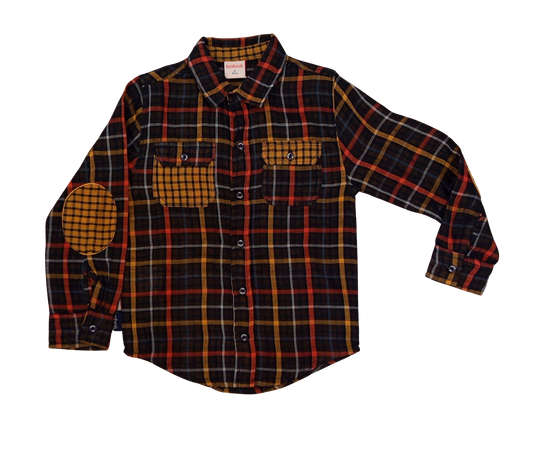 camicia a quadri boboli