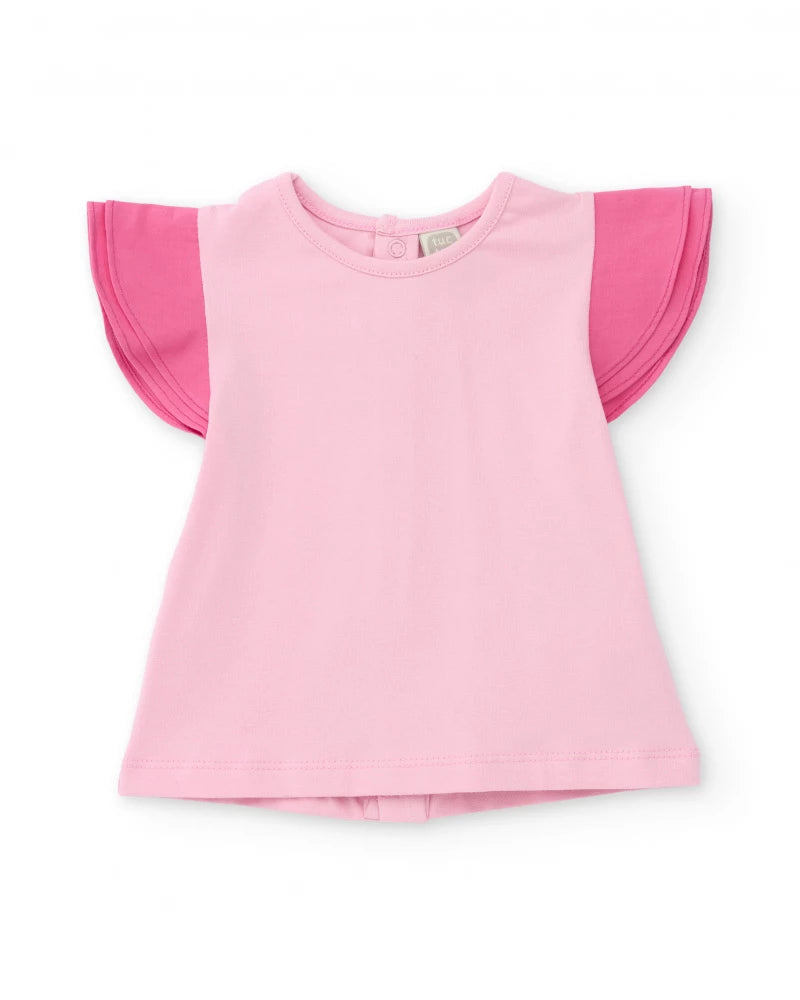 Completo in maglia per neonato con faccina sorridente Tuc Tuc