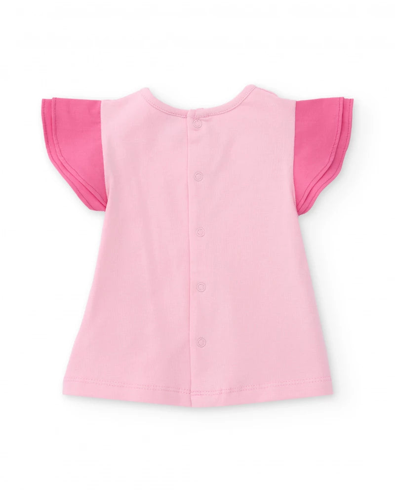 Completo in maglia per neonato con faccina sorridente Tuc Tuc