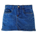 denim skirt street monkey