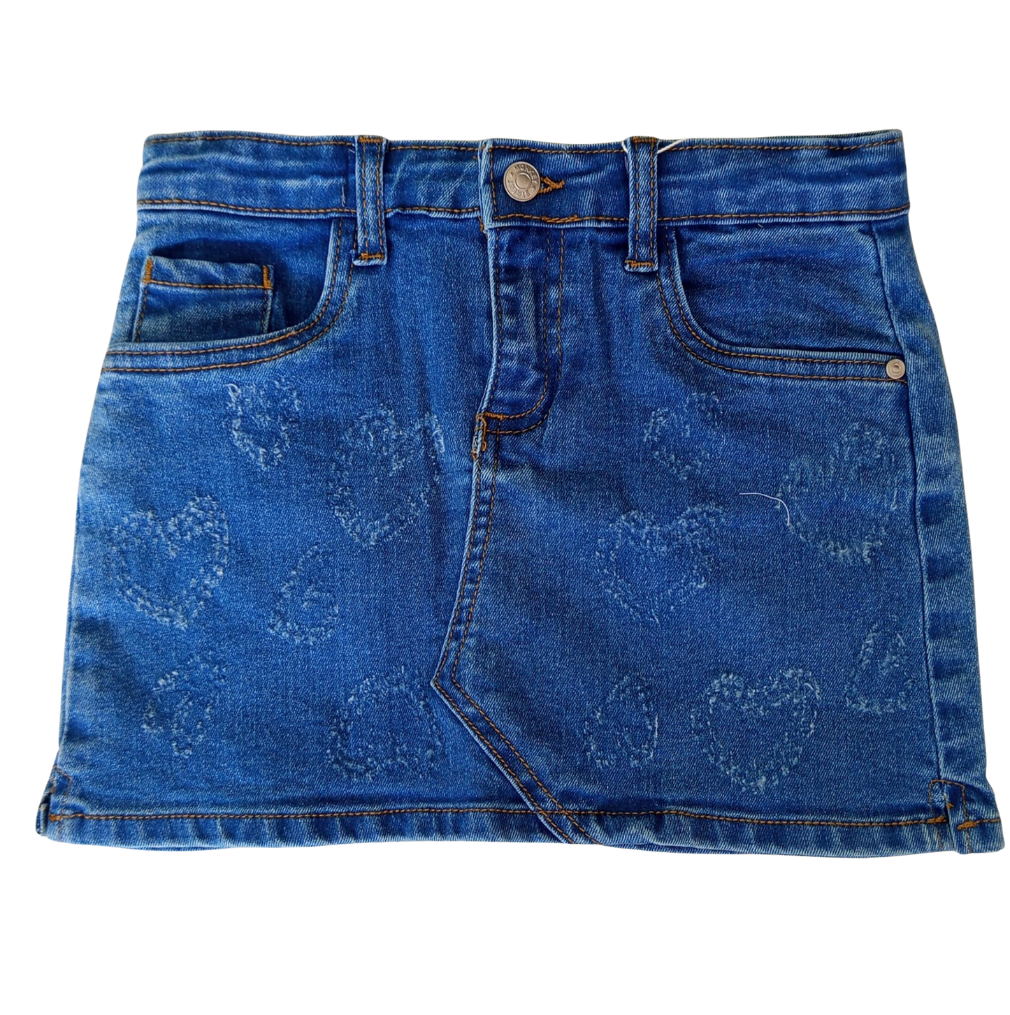 denim skirt street monkey
