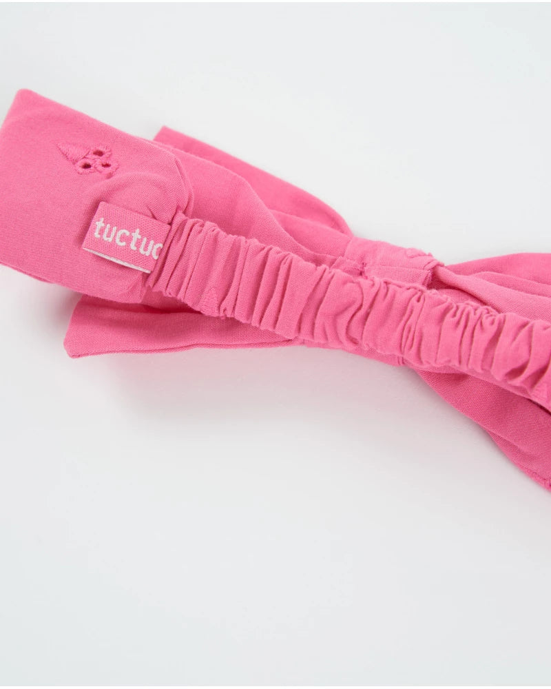 Fascia in maglia per neonato con fiocco decorativo Tuc Tuc