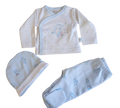 Set 3 pezzi new born Yatsi