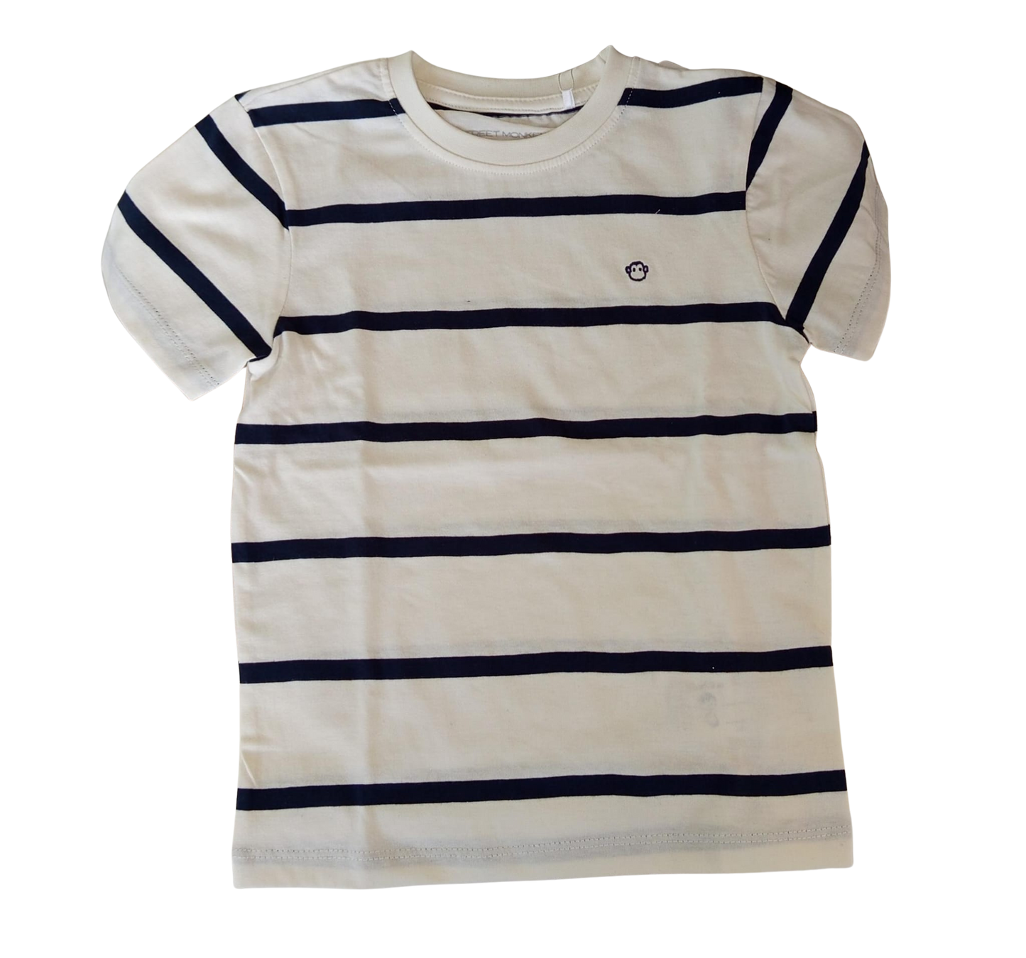 t-shirt casual a righe street monkey