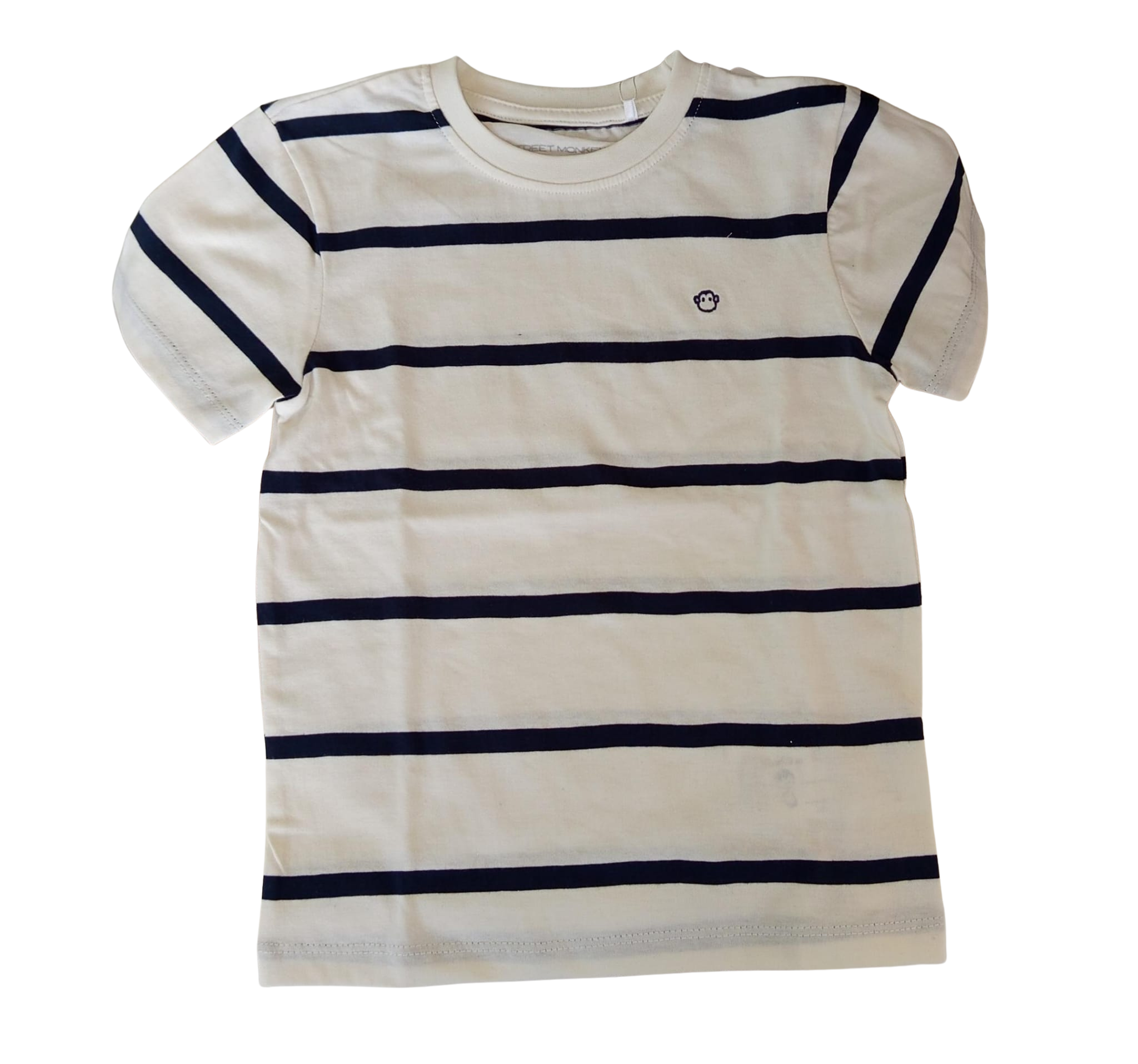 t-shirt casual a righe street monkey