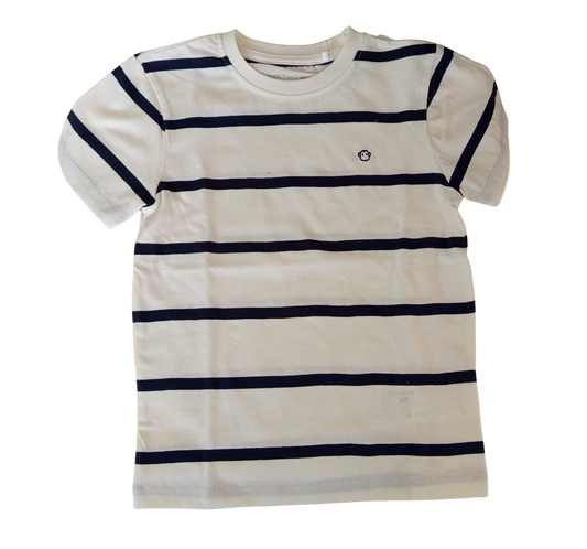 t-shirt casual a righe street monkey