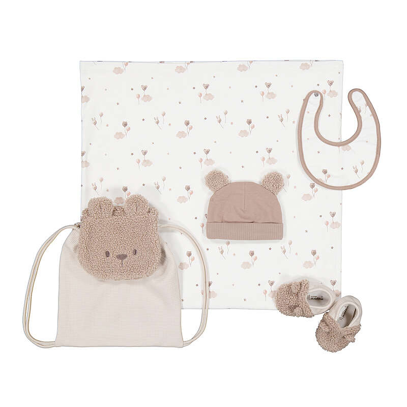 Set regalo orsetto cannella Mayoral 5 pezzi