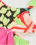 Vestito da bambina in maglia con spalline annodate Tuc Tuc