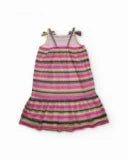 Vestito da bambina in maglia con spalline e fiocchi nath by Tuc Tuc