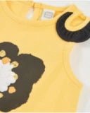 Vestito in maglia da bambina con dettaglio sulla spalla Tuc Tuc