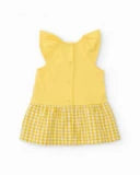 Vestito in maglia per neonato con applicazioni in rilievo Tuc Tuc